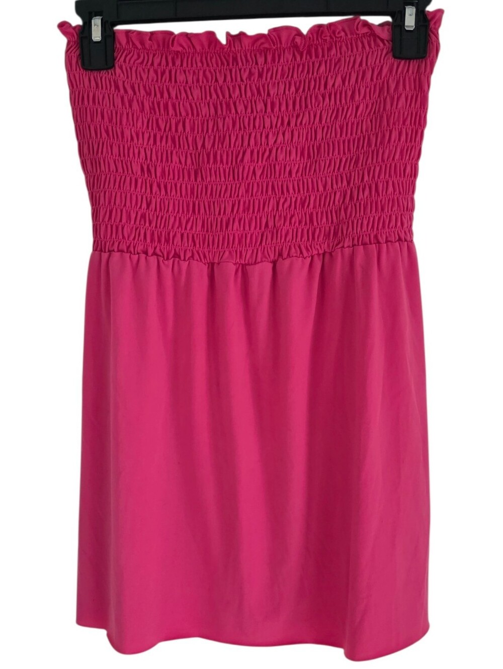 Trixxi Y2k Bright Pink Strappless Top Size Medium